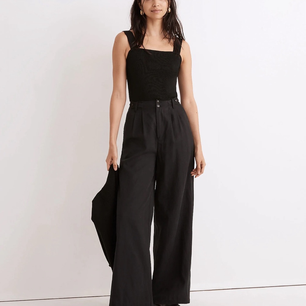 Madewell Harlow pant in True Black